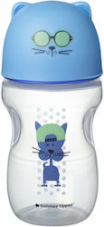 Tommee Tippee Soft Sippee Cup 12m+ Educational Sippy Cup Plastic Blue for 18m+m+ 300ml 44718411