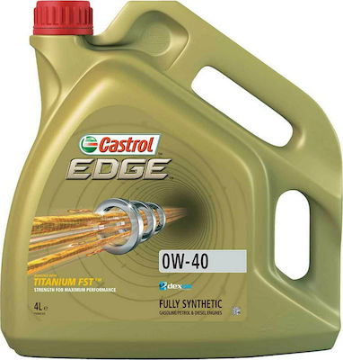 Castrol Λάδι Αυτοκινήτου Edge Titanium 0W-40 4lt