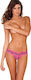 Rene Rofe String Crotchless Lace V-Thong Γυναικ...