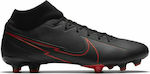 Nike Mercurial Superfly 7 Academy MG Ψηλά Ποδοσφαιρικά Παπούτσια με Τάπες Μαύρα