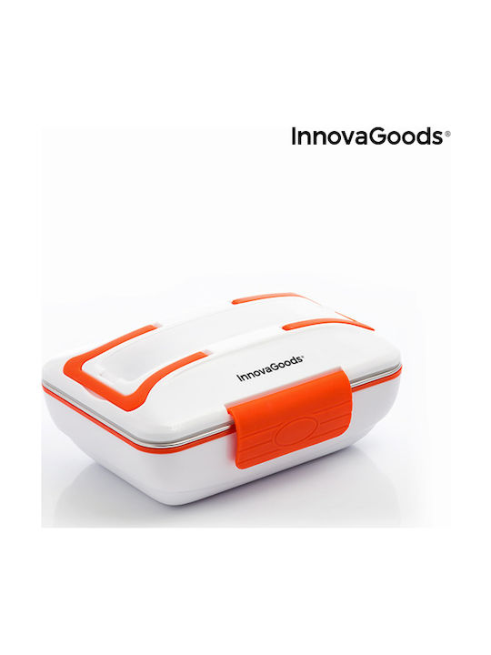 InnovaGoods Ηλεκτρικό Δοχείο Φαγητού Πλαστικό Πορτοκαλί 1050ml