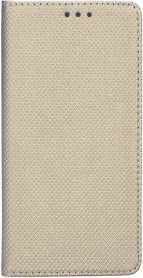 Senso Magnet Synthetic Leather Book Gold (Redmi 9A / 9AT)