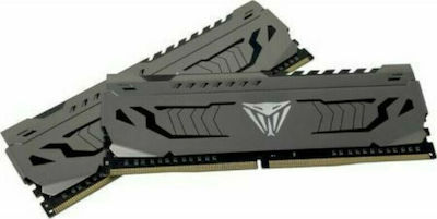 Patriot Viper Steel 64GB DDR4 RAM mit 2 Modulen (2x32GB) und Geschwindigkeit 3600 für Schreibtisch