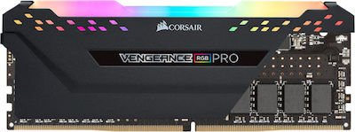 Corsair Vengeance RGB Pro 8GB DDR4 RAM with 3200 Speed for Desktop