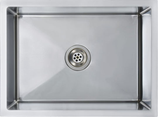 vidaXL 145078 Ένθετος Inox Brushed Μ59xΠ44cm Ασημί vidaXL 145078 Ένθετος Inox Brushed Μ59xΠ44cm Ασημί