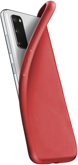 Cellular Line Chroma Back Cover Silicon Roșu (Galaxy A41)