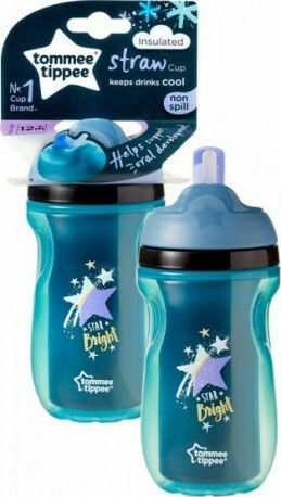Tommee Tippee Explora Insulated Straw Cup 36m+ 260ml Star Bright