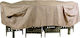 Lianos Dining Table Cover Beige 240x130x80cm