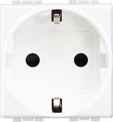 Legrand Single Power Safety Socket White