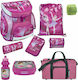 Familanto Μπαλαρίνα School Bag Backpack Elementary, Elementary in Pink color 18lt