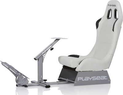 Playseat Evolution Καρέκλα Gaming Δερματίνης Λευκή