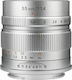 7artisans Crop Camera Lens Photoelectric 55mm f/1.4 Fixed for Micro Four Thirds (MFT) Mount Silver
