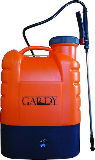 Gardy Ψεκαστήρας Πλάτης 12V Μπαταρίας με Χωρητικότητα 16lt 4bar