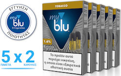 MyBlu Pods Tobacco 5x2τμχ 18mg 1.5ml 10τμχ