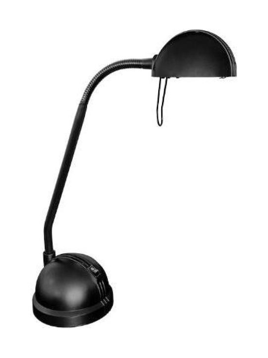 Fos me Office Lamp with Flexible Arm in Black Color