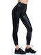 BodyTalk 1202-906906 Women's Cropped Legging High Waisted Black