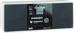 Imperial AV Ηχοσύστημα 2.0 Dabman i200 20W με CD Player και WiFi Λευκό