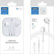 Joyroom JR-EP3 Handsfree cu două căști cu mufă Lightning Alb