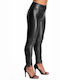 Bodymove Frauen Lang Leggings Schwarz