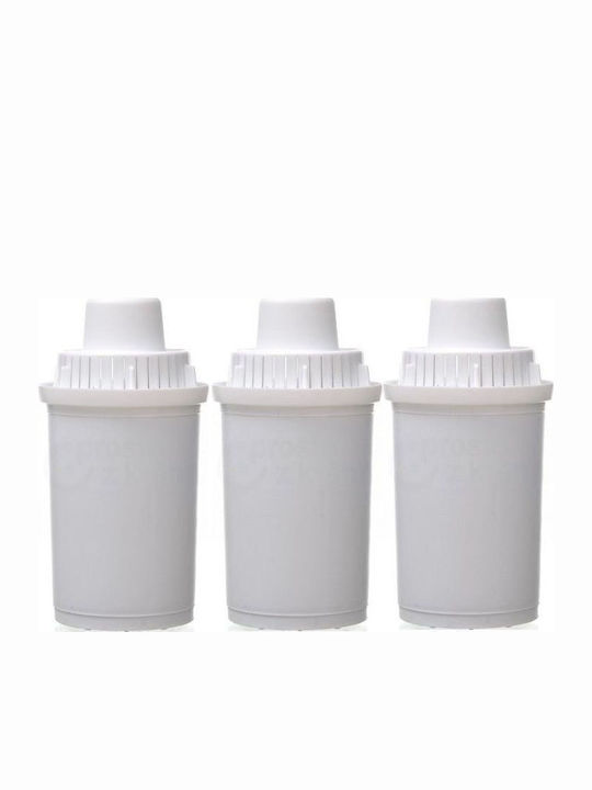 Aquaphor Water Filter Replacement for Pitcher made of Activated Carbon B100-15 296802 3pcs
