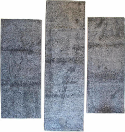 Balsan 1000 Bedroom Rug Sets Star Light Gray 3 Pieces Balsan 1000 Bedroom Rug Sets Star Light Gray 3 Pieces