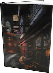 Hollytoon Wow Stuff Σημειωματάριο Ριγέ 3D Diagon Alley (Harry Potter)