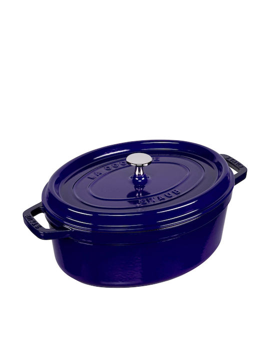 Staub Oval Cocotte Dutch Oven Oval Cast Iron 29x29cm 1pcs