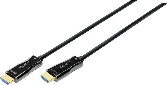 Digitus HDMI 2.0 Premium High Speed 4K 60Hz HDR Cable HDMI Male - HDMI Male 15m Black