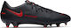 Nike Phantom GT Academy MG Χαμηλά Ποδοσφαιρικά Παπούτσια με Τάπες Μαύρα