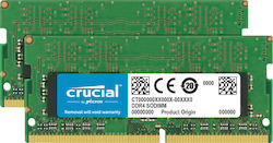 Crucial 64GB DDR4 RAM με 2 Modules (2x32GB) και Ταχύτητα 2666 για Desktop