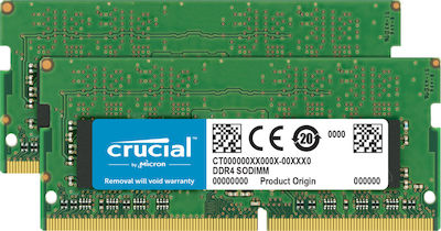 Crucial 64GB DDR4 RAM with 2 Modules (2x32GB) and 2666 Speed for Desktop