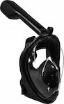 Full Face Diving Mask Full Face με Αναπνευστήρα L/XL Black