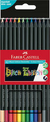 Faber-Castell Black Edition SuperSoft Σετ 12 χρώματα