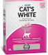 Cat's White Άμμος Γάτας Μπετονίτης με Άρωμα Baby Powder 6lt