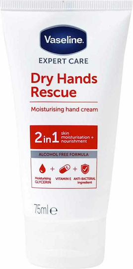 Vaseline Dry Hands Rescue Moisturizing Hand Cream 75ml