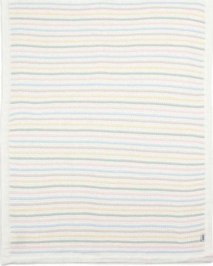 Mamas & Papas Одеяло Детски пелени за пелени SML Плетено Бежов 70x90см.