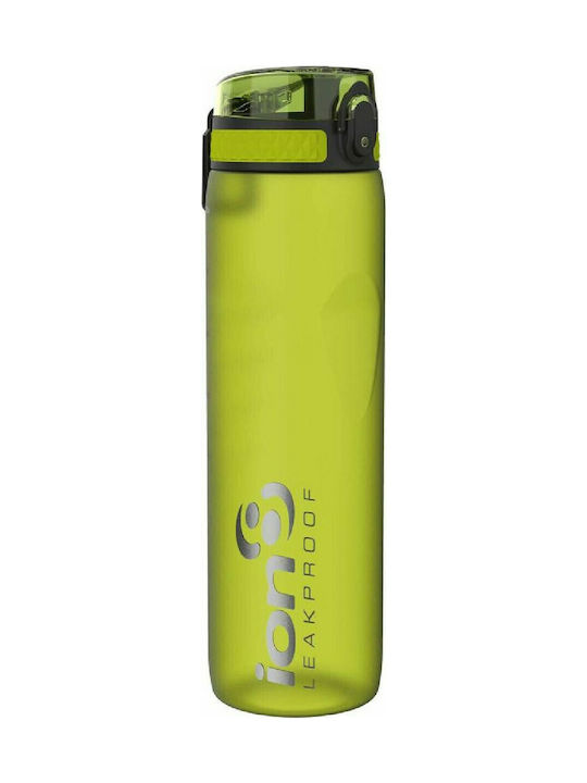 Ion8 Leak Proof Sport Plastic Water Bottle 1000ml Green