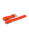 Casio Rubber Strap Orange 20mm