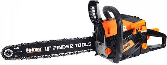 Finder Αλυσοπρίονο Βενζίνης 2.5hp 6.3kg με Λάμα 45cm