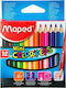 Maped Color'Peps Mini Ξυλομπογιές Σετ 12 χρώματα