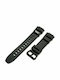 Casio Rubber Strap Black 16mm