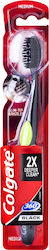 Colgate Slim-Tp Bristles with Charcoal Zahnbürs...