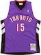Toronto Raptors Carter 15 Ανδρική Φανέλα Εμφάνισης Μπάσκετ