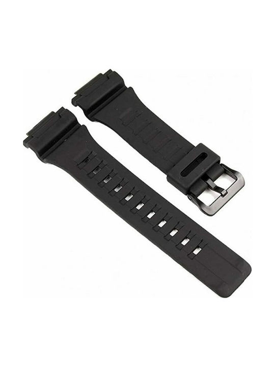 Casio Gummi-Armband Schwarz