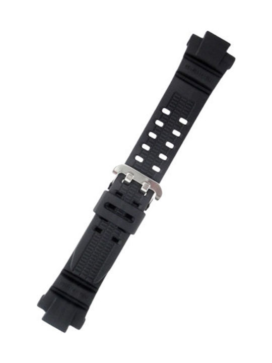 Casio Gummi-Armband Schwarz