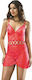 Moongirl 3037 Sexy Ρόμπα Red