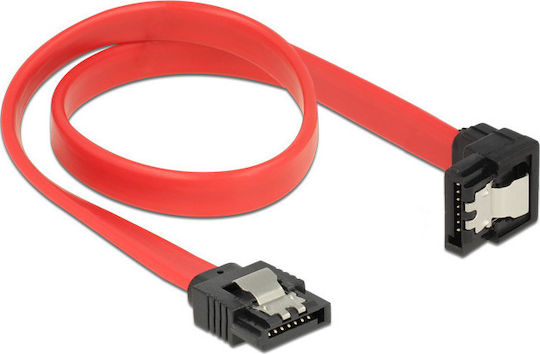DeLock 7-Pin SATA III to 7-Pin SATA III Cable 30cm Red (83978)
