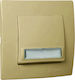 Makel Lillium Complete Wall Push Bell Button wi...