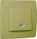 Makel Lillium Complete Wall Push Bell Button wi...
