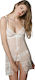 Luna Honeymoon Babydoll Sexy Ivory